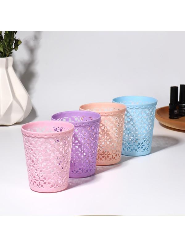 Подставка для хранения маникюрных/косметических принадлежностей, 10,2 × 8,5 см, цвет МИКС