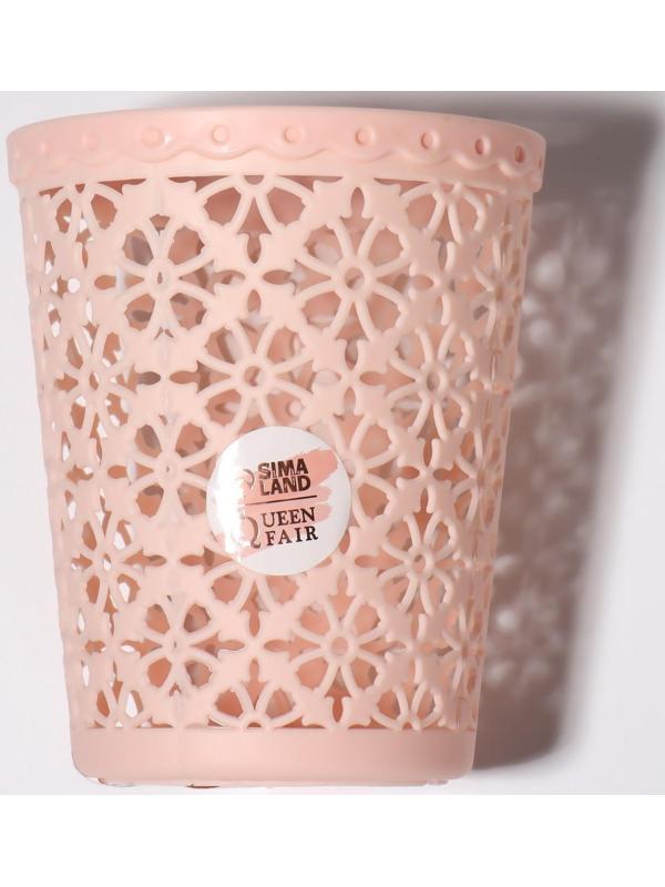 Подставка для хранения маникюрных/косметических принадлежностей, 10,2 × 8,5 см, цвет МИКС