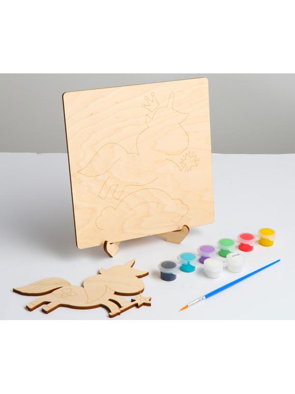 3D картина «Единорог» 20×20×4 см