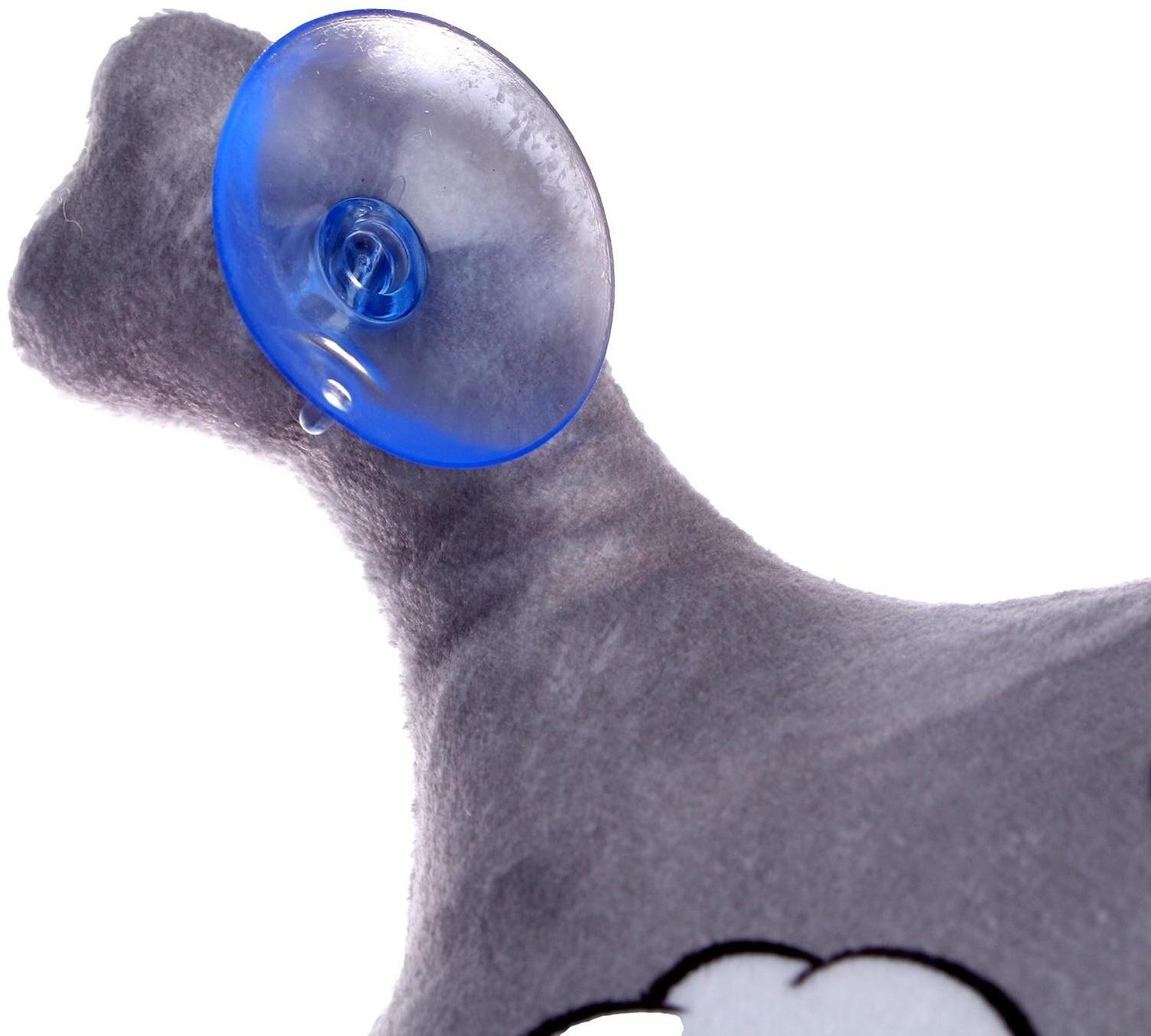 Автоигрушка «Бесите», заяц, на присосках, 21х19х4 см