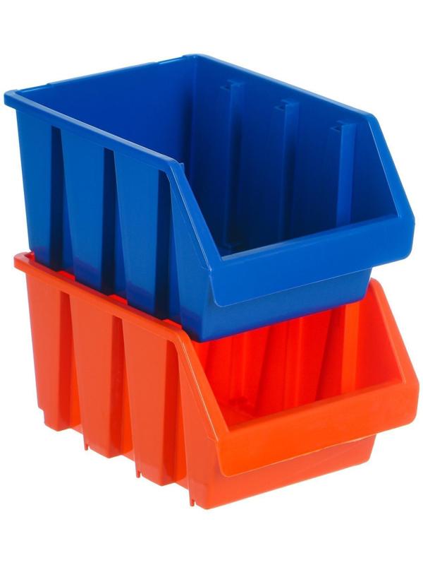 Лоток для метизов №3, 230х170х125 мм, синий