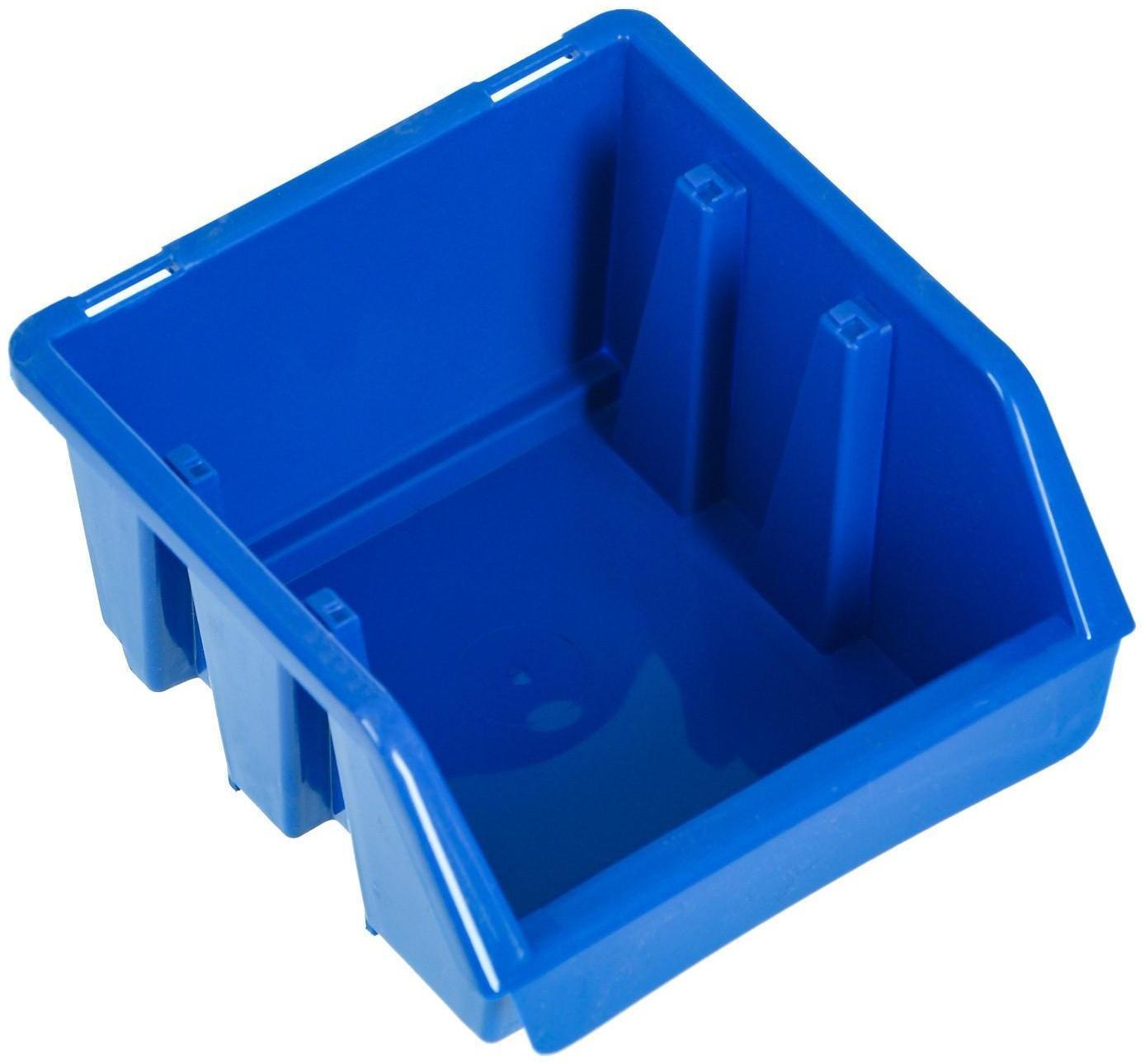 Лоток для метизов №1, 115х115х75 мм, синий