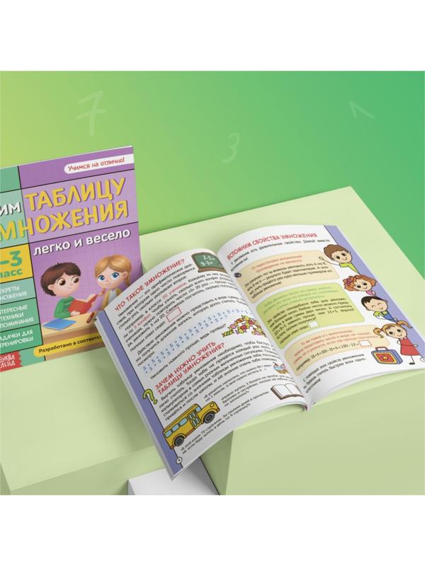 Набор обучающих книг «Учим таблицу умножения», 2 шт.