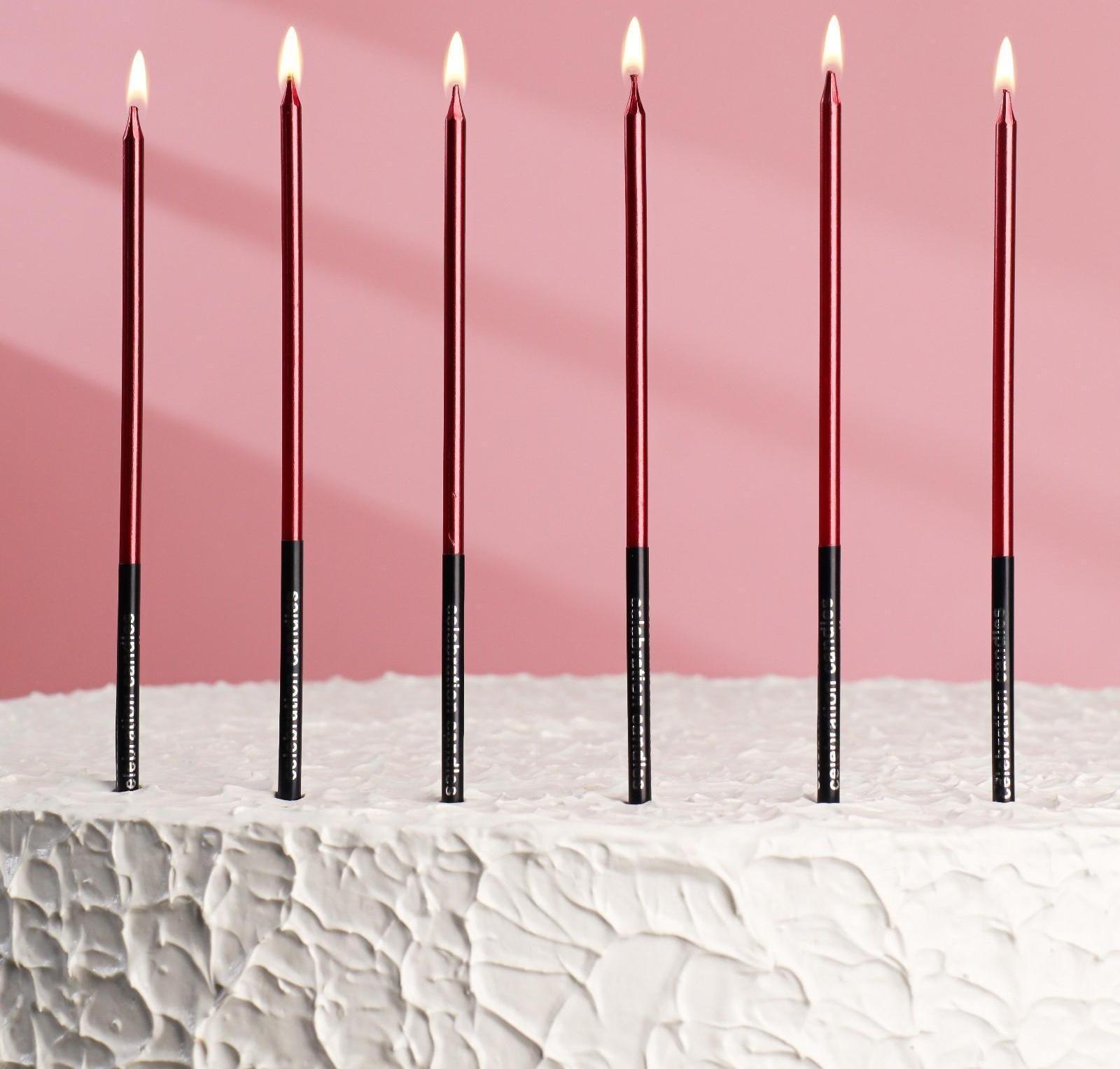 Свечи в торт 