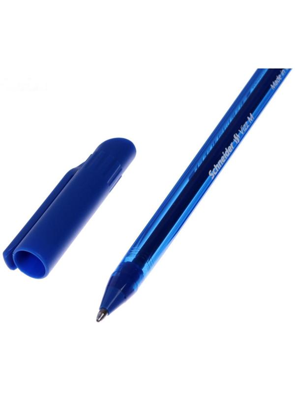 Ручка шариковая Schneider Vizz M, узел 1,0мм, синяя 102203