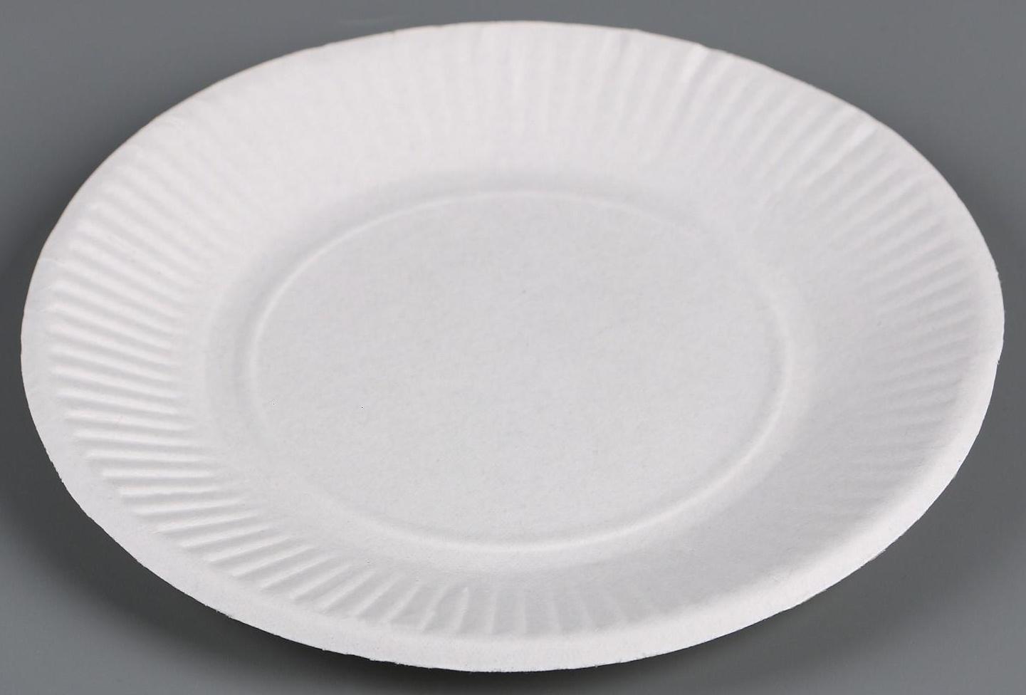 Тарелка одноразовая 