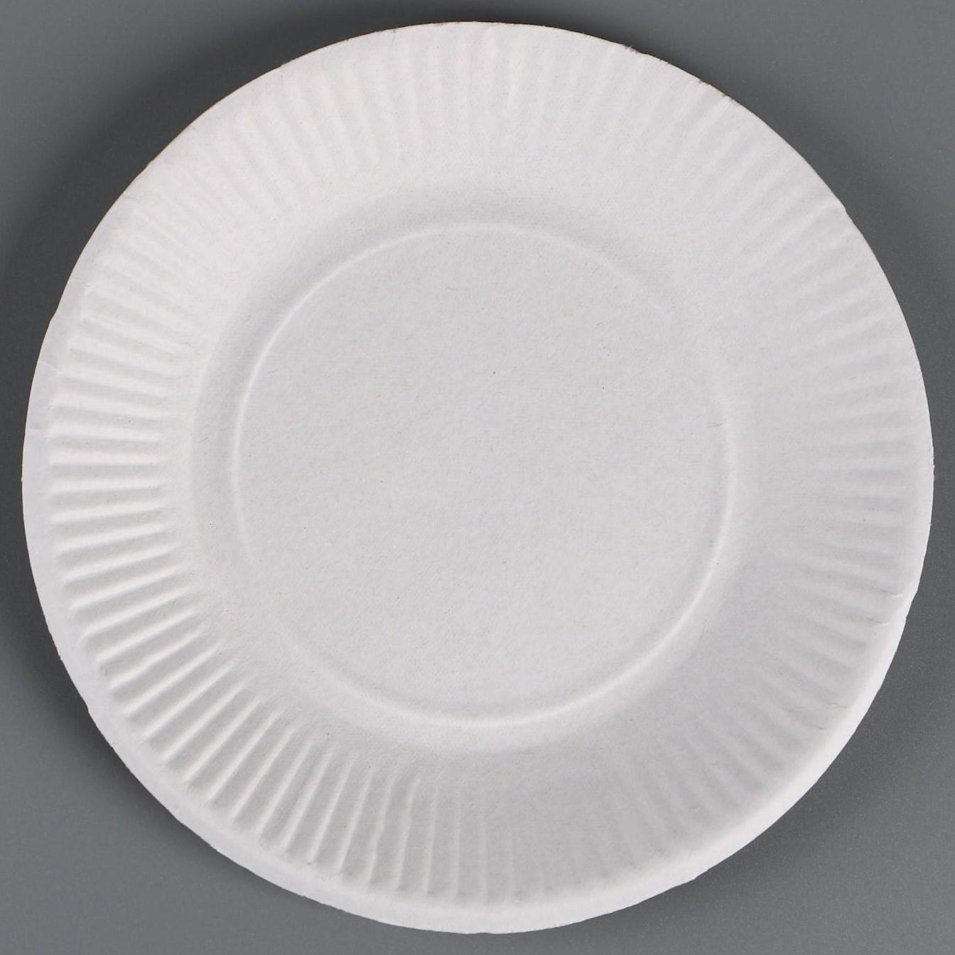 Тарелка одноразовая 