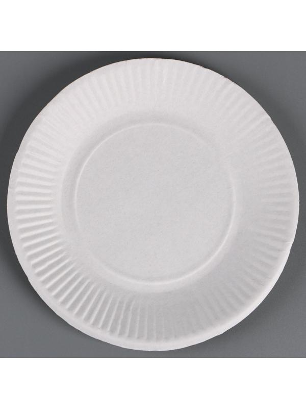 Тарелка одноразовая 