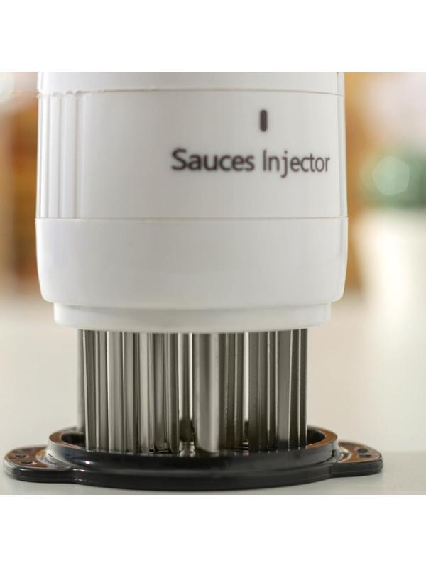 Тендерайзер для мяса 2 в 1 Magistro: отбивание мяса + шприц с маринадом