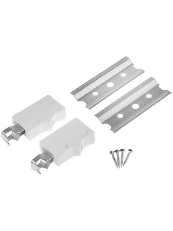 Комплект для навески шкафов, 64 кг, белый