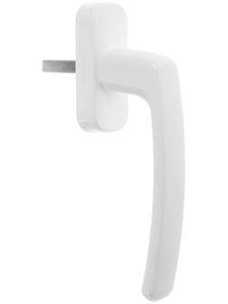 Ручка для окон ПВХ, белая