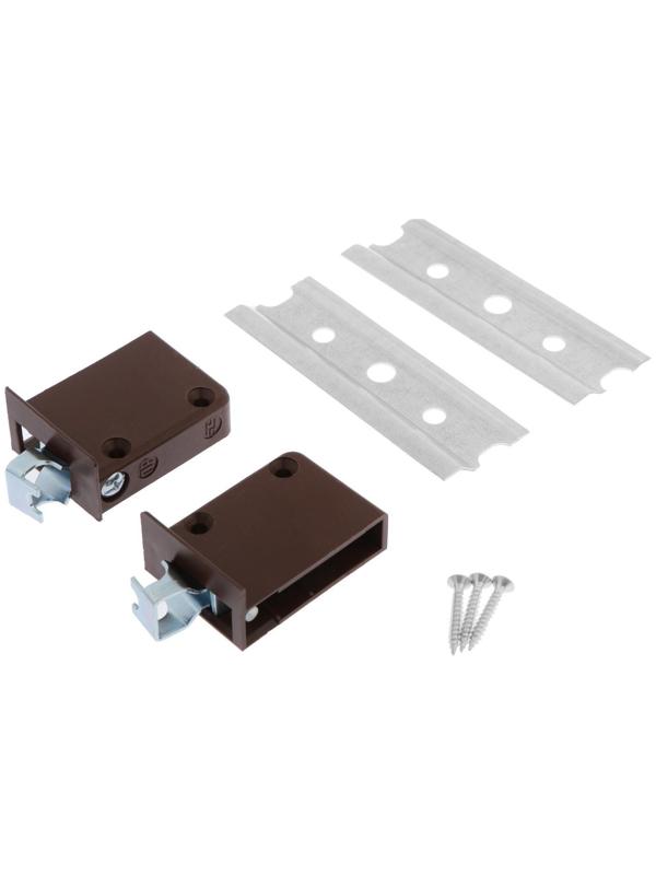 Комплект для навески шкафов 125 кг, коричневый