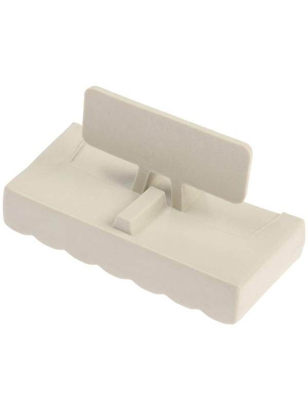 Латодержатель для деревянного каркаса ЛДП 64-2, белый, 2 шт.