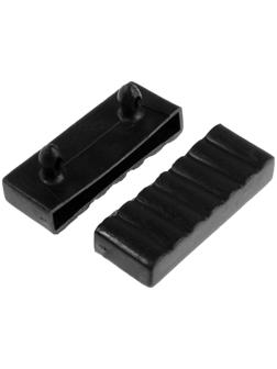 Латодержатель для металического каркаса ЛДП 64-6, черный, 2 шт.