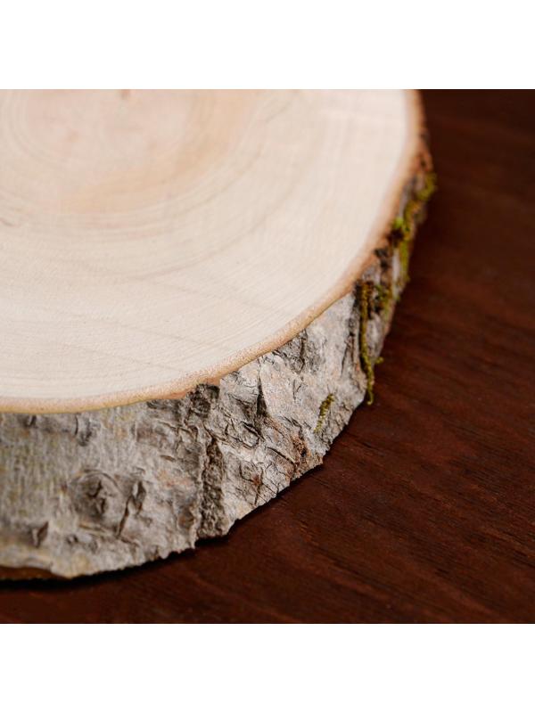 Спил осины, косой, 35х16 ±2см