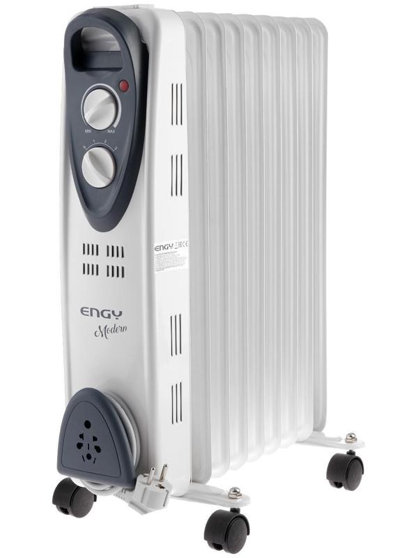 Обогреватель ENGY EN- 2209 Modern, масляный, 2000 Вт, 9 секций, 25 м², белый