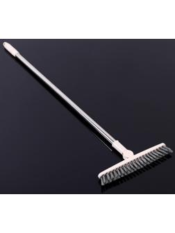 Щётка для подметания пола с поворотной насадкой Доляна, 17×8×114 см