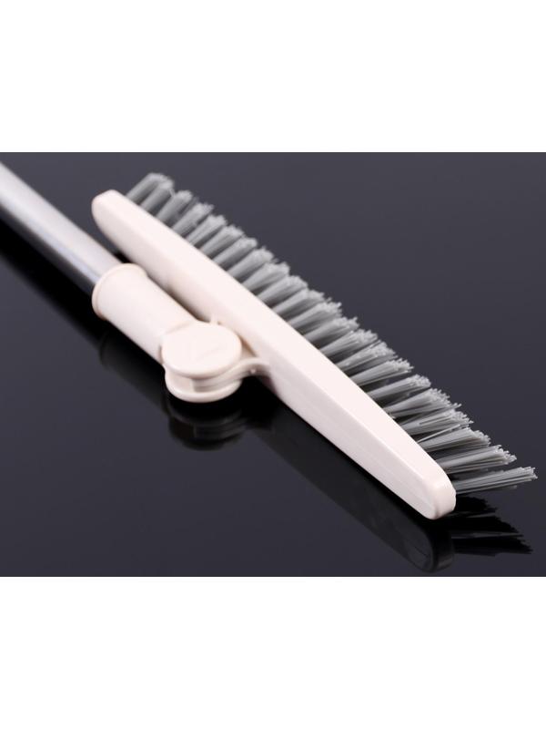 Щётка для подметания пола с поворотной насадкой Доляна, 17×8×114 см