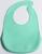 Нагрудник для кормления «Самолет» силиконовый с карманом, цвет бирюзовый