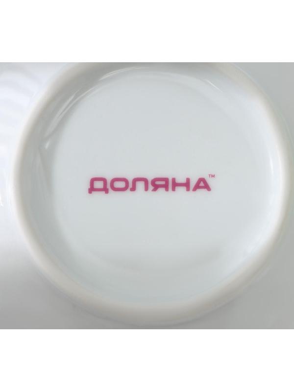 Тарелка керамическая глубокая Доляна «Совёнок и единорог», 400 мл, d=15 см
