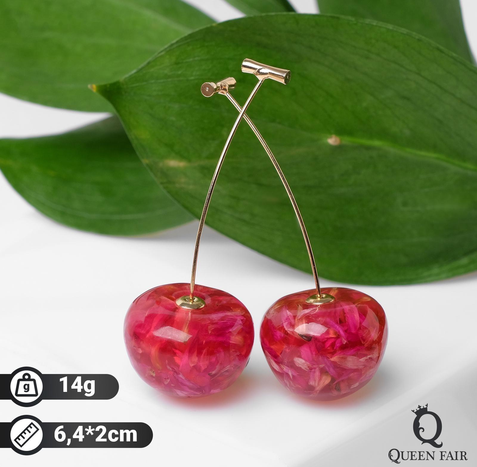 Серьги пластик 