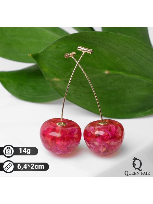 Серьги пластик 