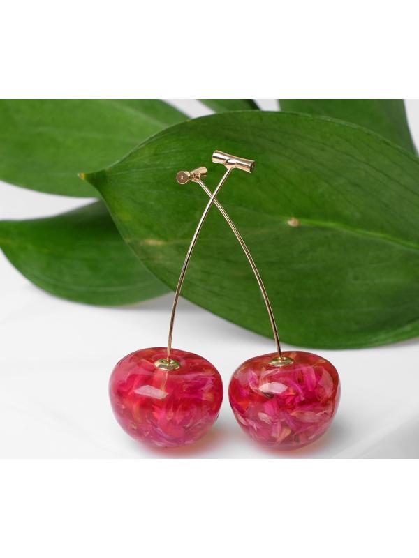 Серьги пластик 