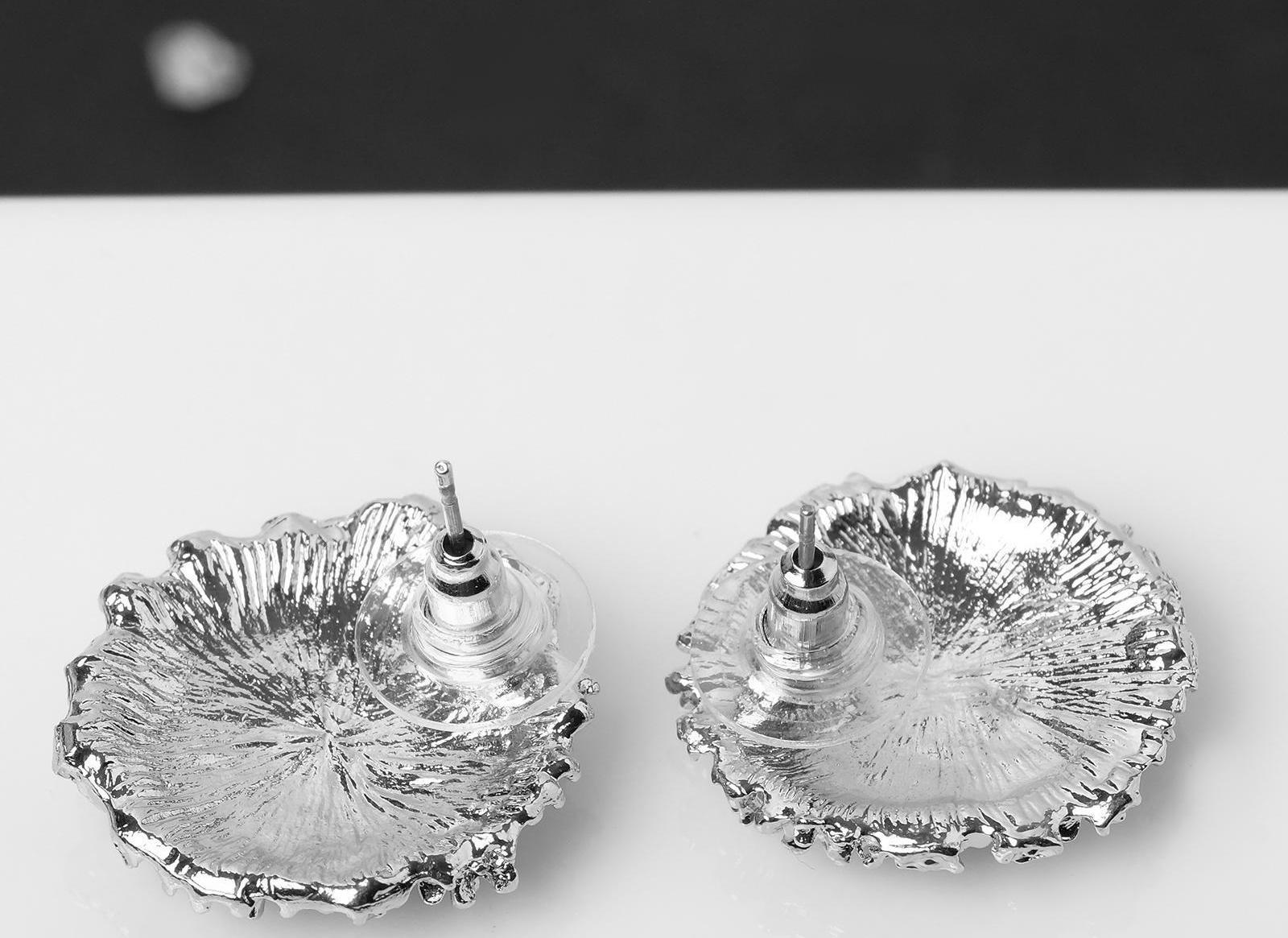 Серьги металл 