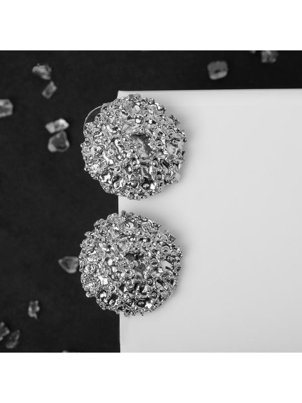 Серьги металл 