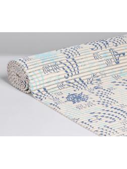 Коврик ПВХ «Морские знаки», 0,65×2 м, цвет белый