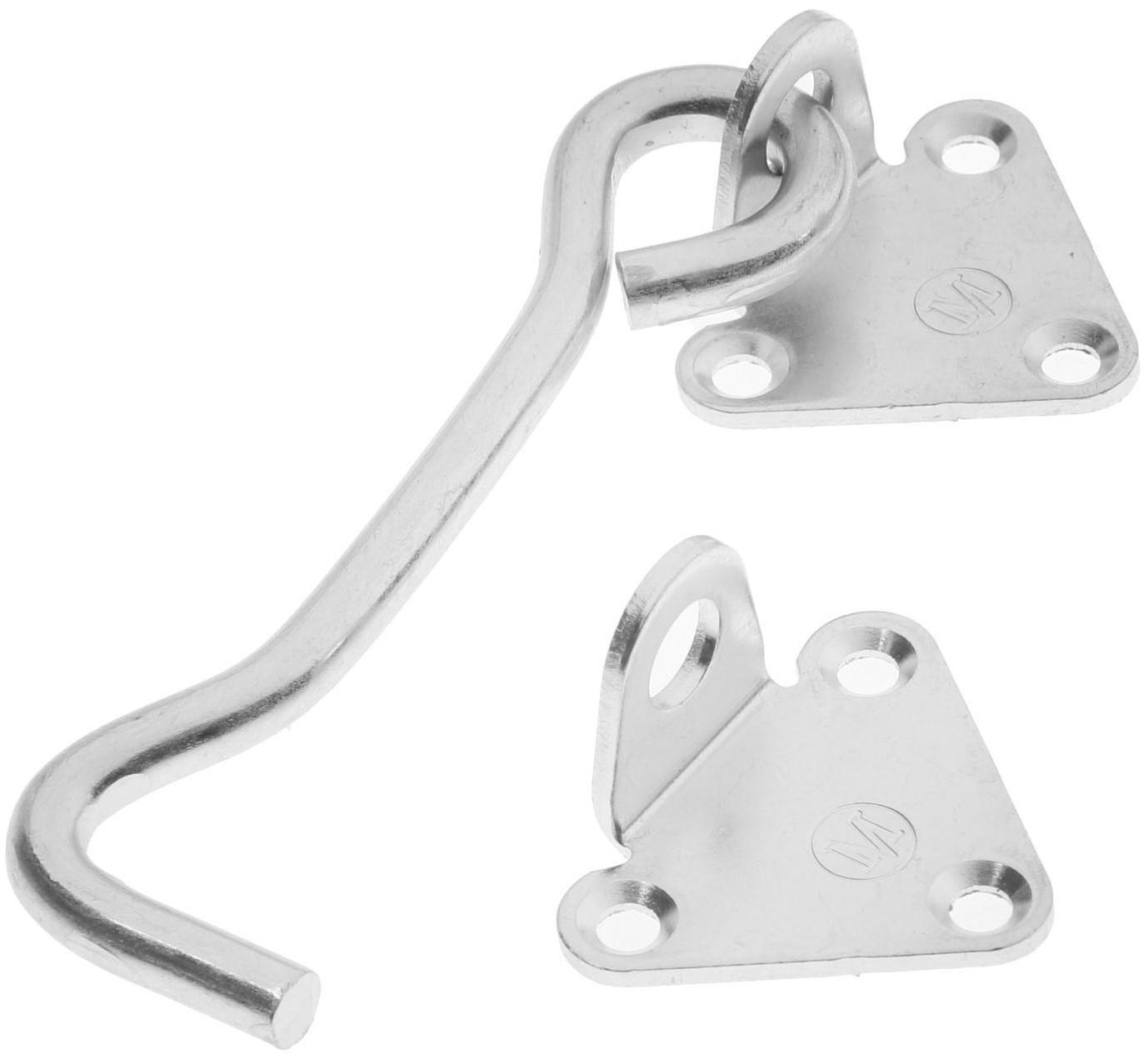 Крючок ветровой ТУНДРА КР-110, покрытие цинк, 1 шт.