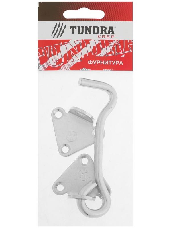 Крючок ветровой ТУНДРА КР-110, покрытие цинк, 1 шт.