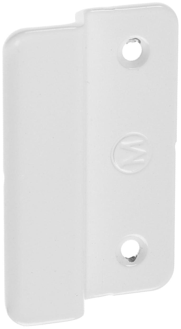 Ручка балконная ТУНДРА, полимер белый, 1 шт.