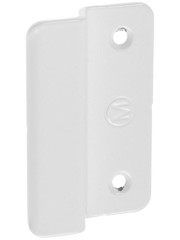 Ручка балконная ТУНДРА, полимер белый, 1 шт.