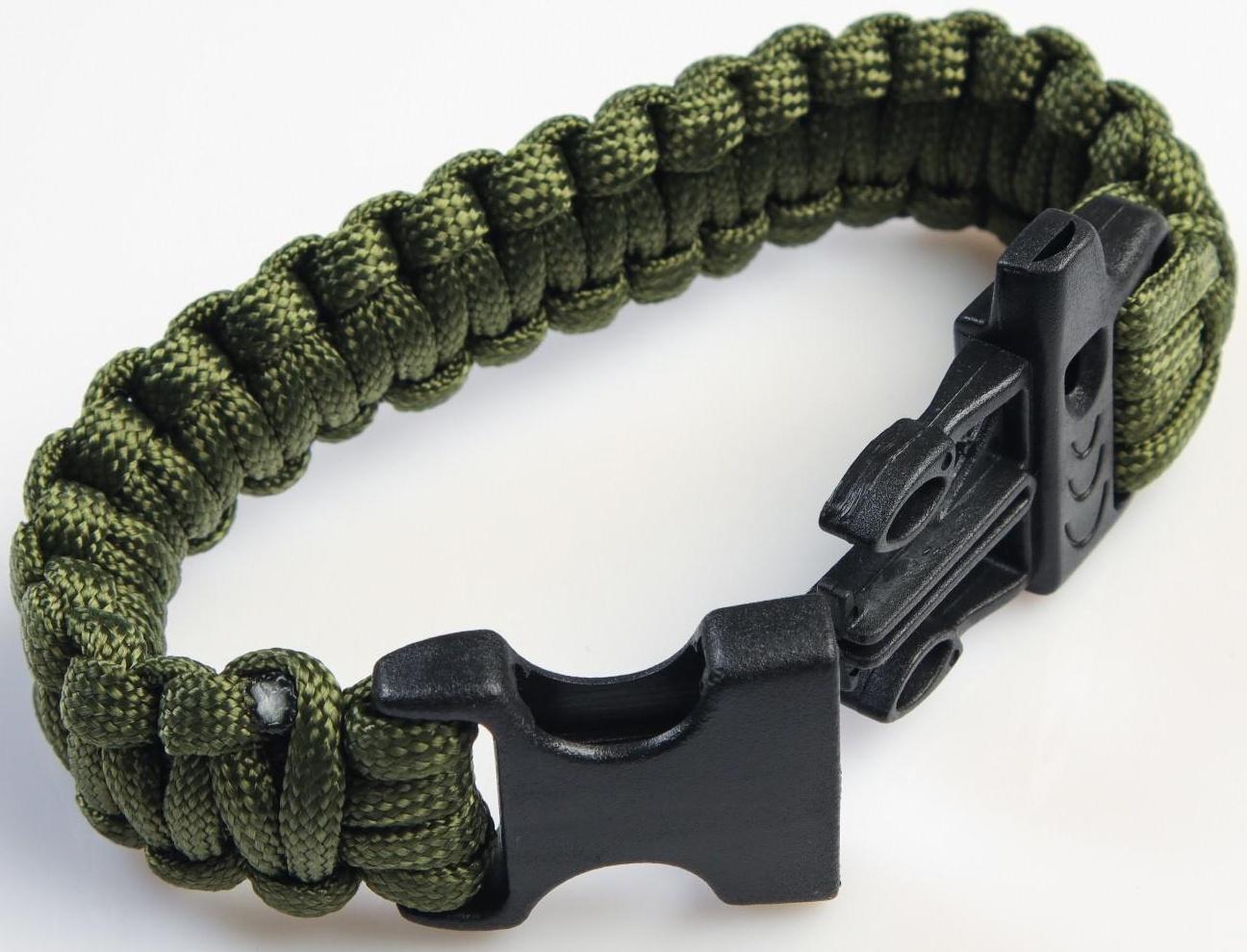 Набор для выживания 4в1 (фонарь налобный, карта выживания, паракорд, компас)