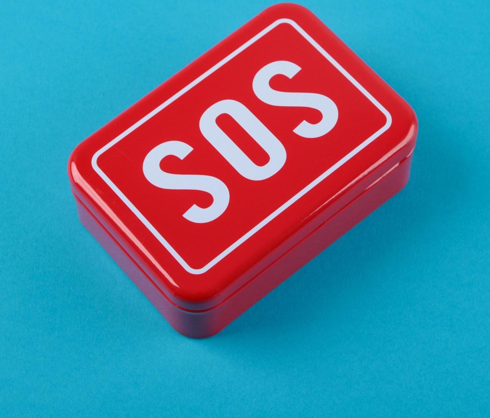 Набор для выживания 4в1 (фонарь налобный, карта выживания, паракорд, компас)