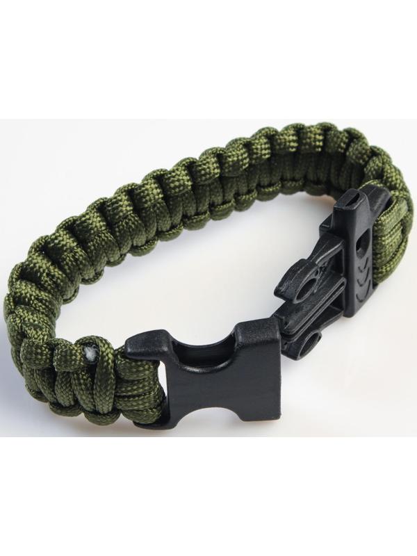 Набор для выживания 4в1 (фонарь налобный, карта выживания, паракорд, компас)