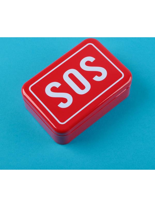 Набор для выживания 4в1 (фонарь налобный, карта выживания, паракорд, компас)