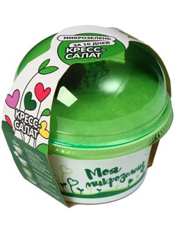 Набор для выращивания «Моя микрозелень», кресс-салат