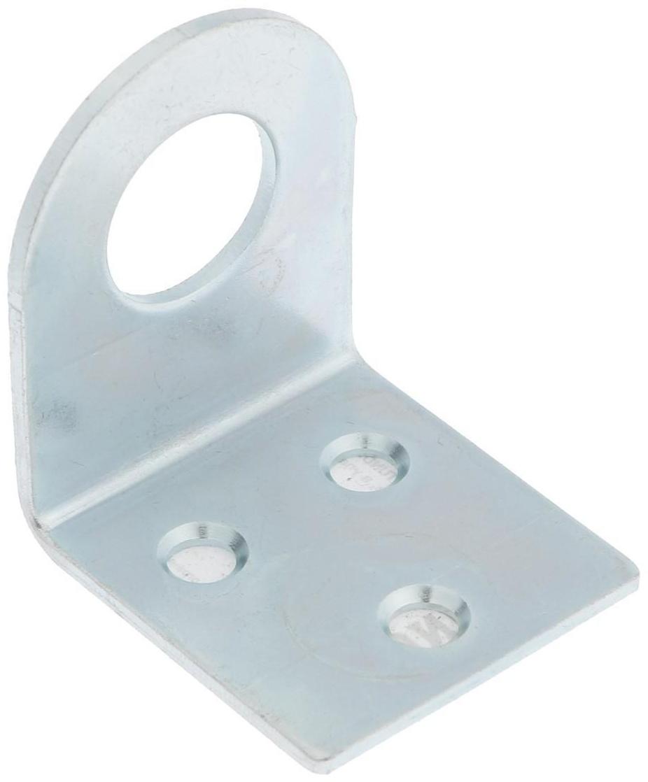 Пробой-ушко ТУНДРА krep, 40х90 мм, гнутое, оцинкованное, в упаковке 1 шт.