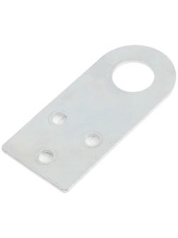 Пробой-ушко ТУНДРА krep, 40х90 мм, цинк, в упаковке 1 шт.