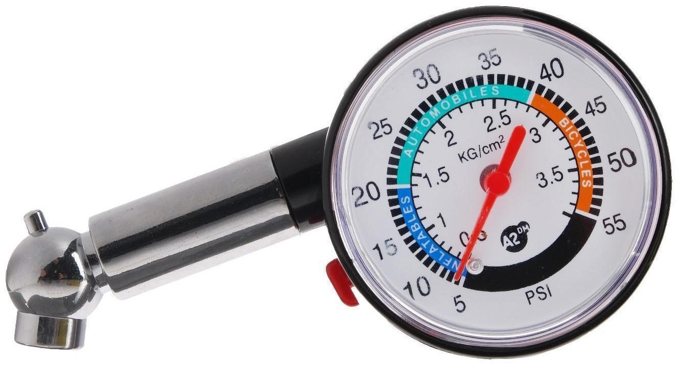 Манометр механический A2DM, набор золотников с колпачками и экстрактор, кейс