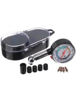 Манометр механический A2DM, набор золотников с колпачками и экстрактор, кейс