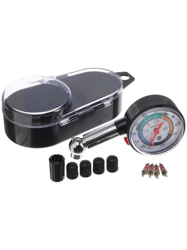 Манометр механический A2DM, набор золотников с колпачками и экстрактор, кейс