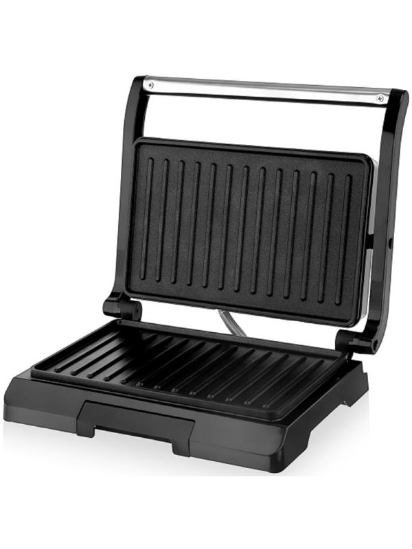 Электрогриль BRAYER BR2003, 900 Вт, антипригарное покрытие, 23х14.5 см