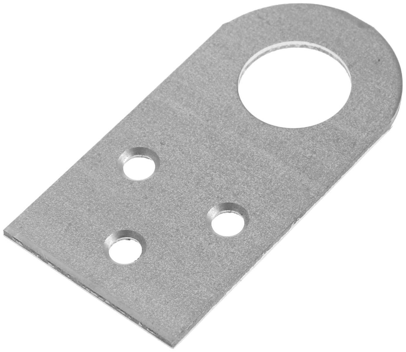 Проушина прямая ТУНДРА krep, 40х75х2 мм, в упаковке 150 шт.