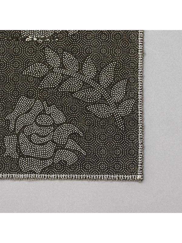 Набор ковриков для ванной и туалета Доляна «Адиса», 2 шт: 50×78 см, 40×50 см, цвет синий