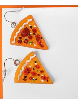 Серьги пластик 