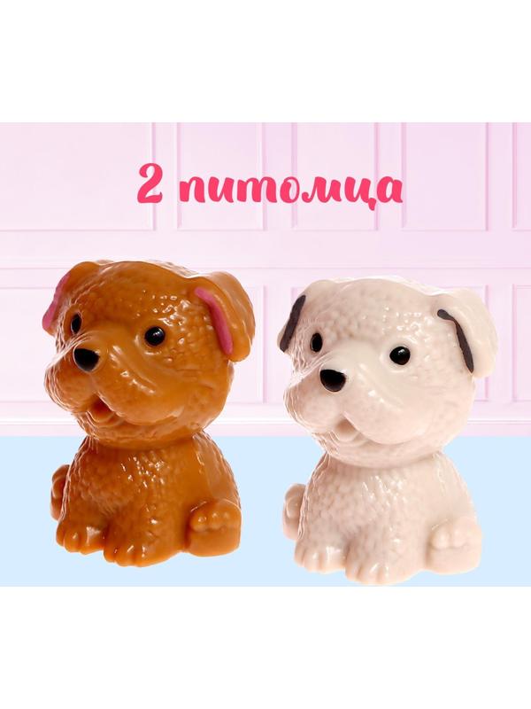 Дом для кукол «Особняк» с куклами, с аксессуарами