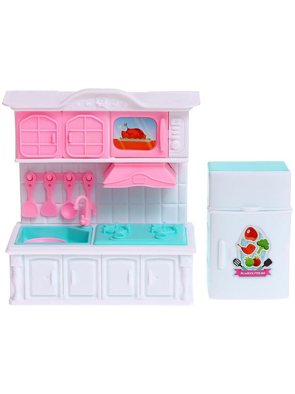 Дом для кукол «Особняк» с куклами, с аксессуарами